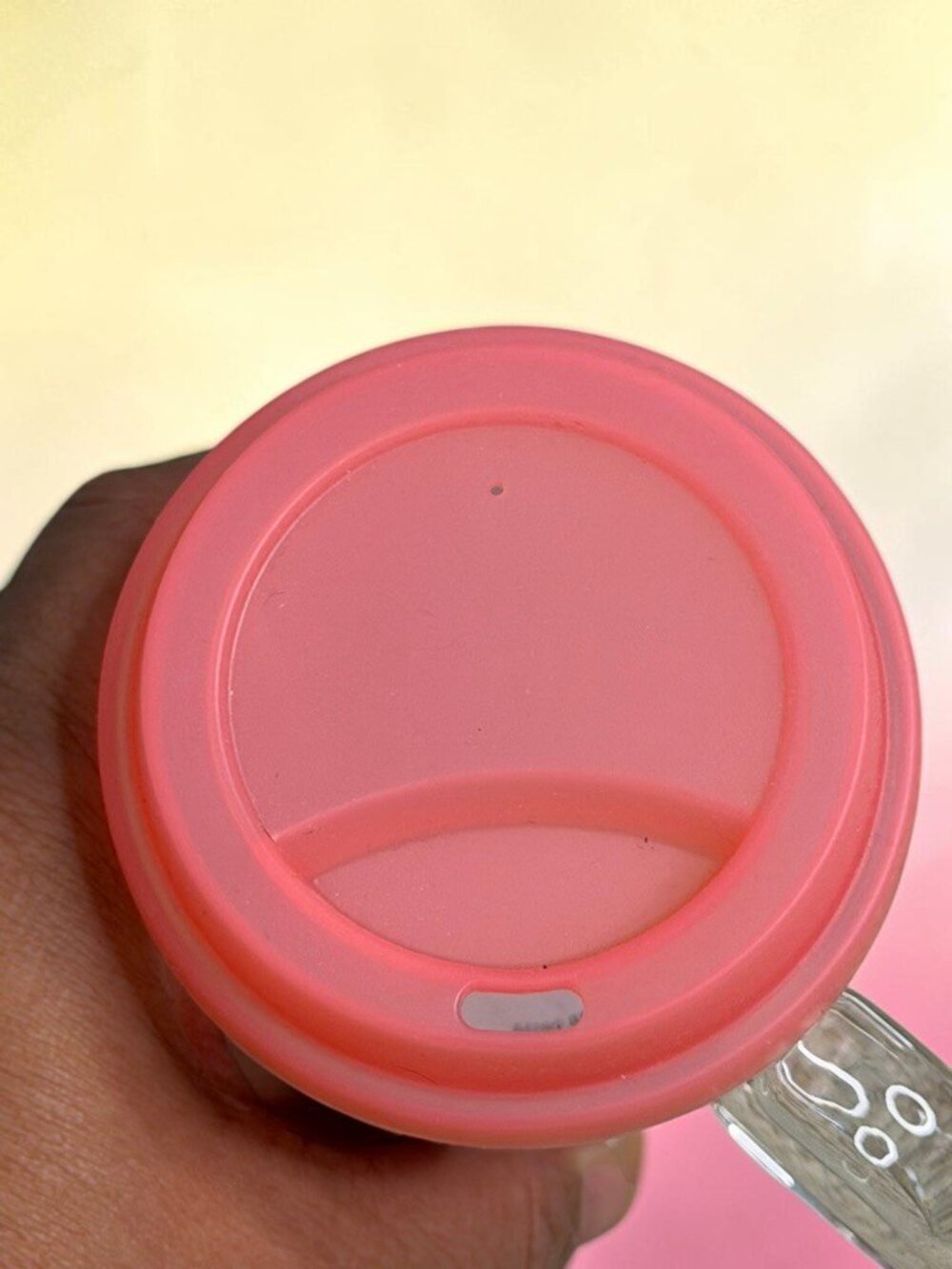 Starbucks Japan 2024 Sakura Floral Heat-Resistant Glass Travel Mug w/ Lid 12 oz - Picture 7 of 11